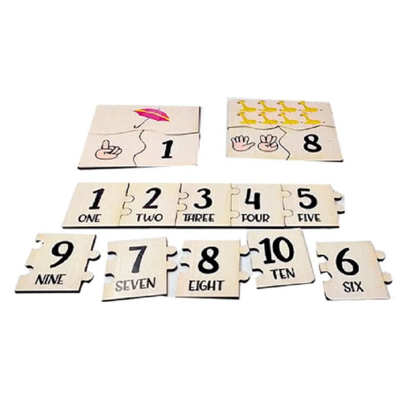 Numbers Matching Puzzle