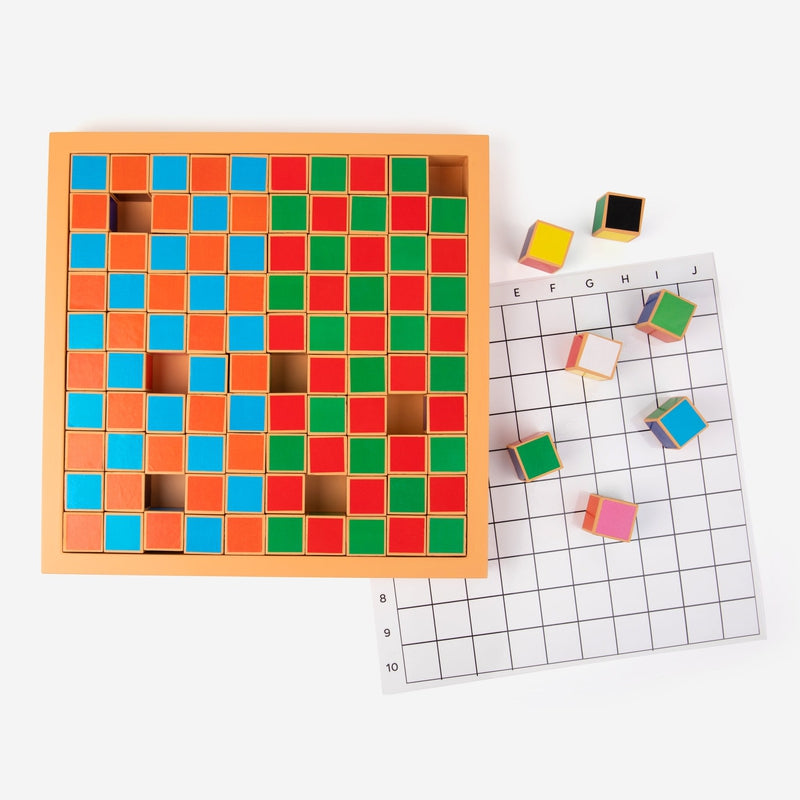 Pixel Squad 100 Pieces - Coloured Blocks Activity Set