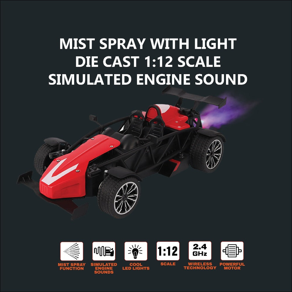 Die-cast Spray Racing Car F1 - Red