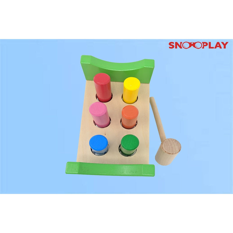 wooden bench hammer wooden toy educational toy kids