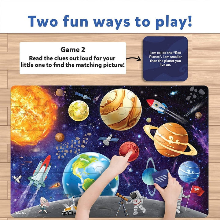 Piece & Play : Up In Space Floor Puzzle - 48 Pieces (3-4 Years)