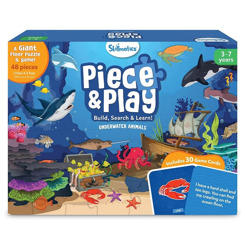 Piece & Play : Under Water Animal Floor Puzzle Game