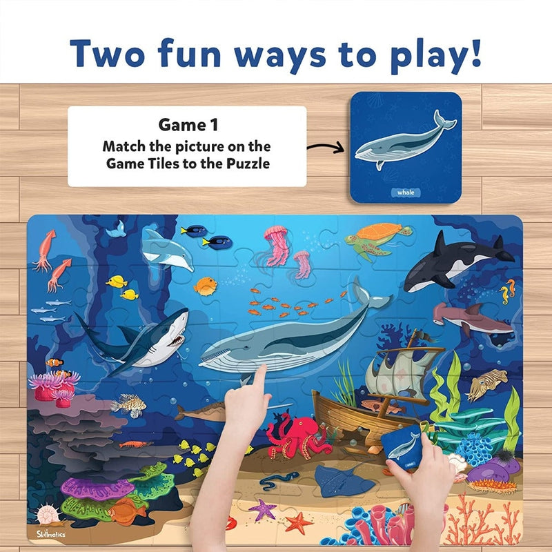 Piece & Play : Under Water Animal Floor Puzzle Game