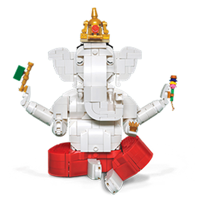 Ganesha Building Set (484 Pieces) - COD Not Available