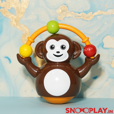 Push & Crawl Monkey Toy for Babies