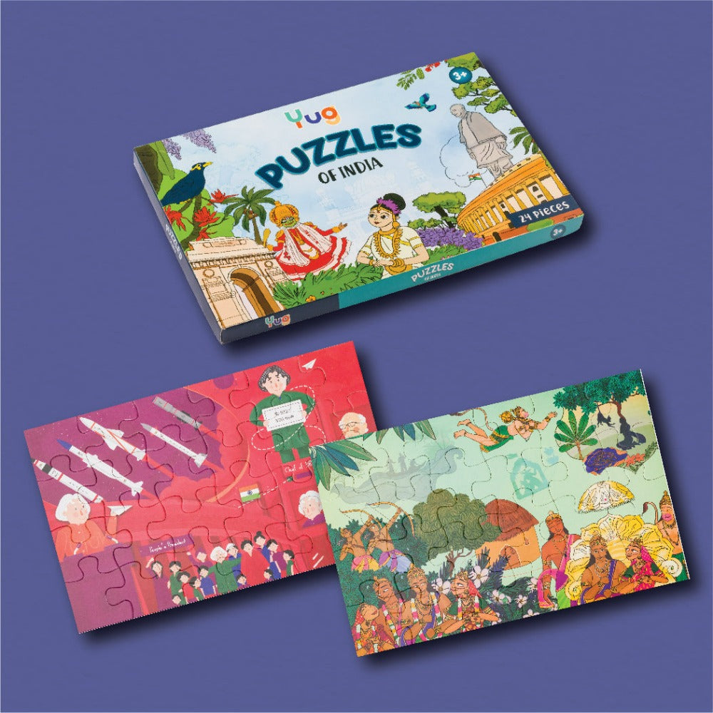 Celebration Bundle Bestseller Combo & Puzzles of India Combo