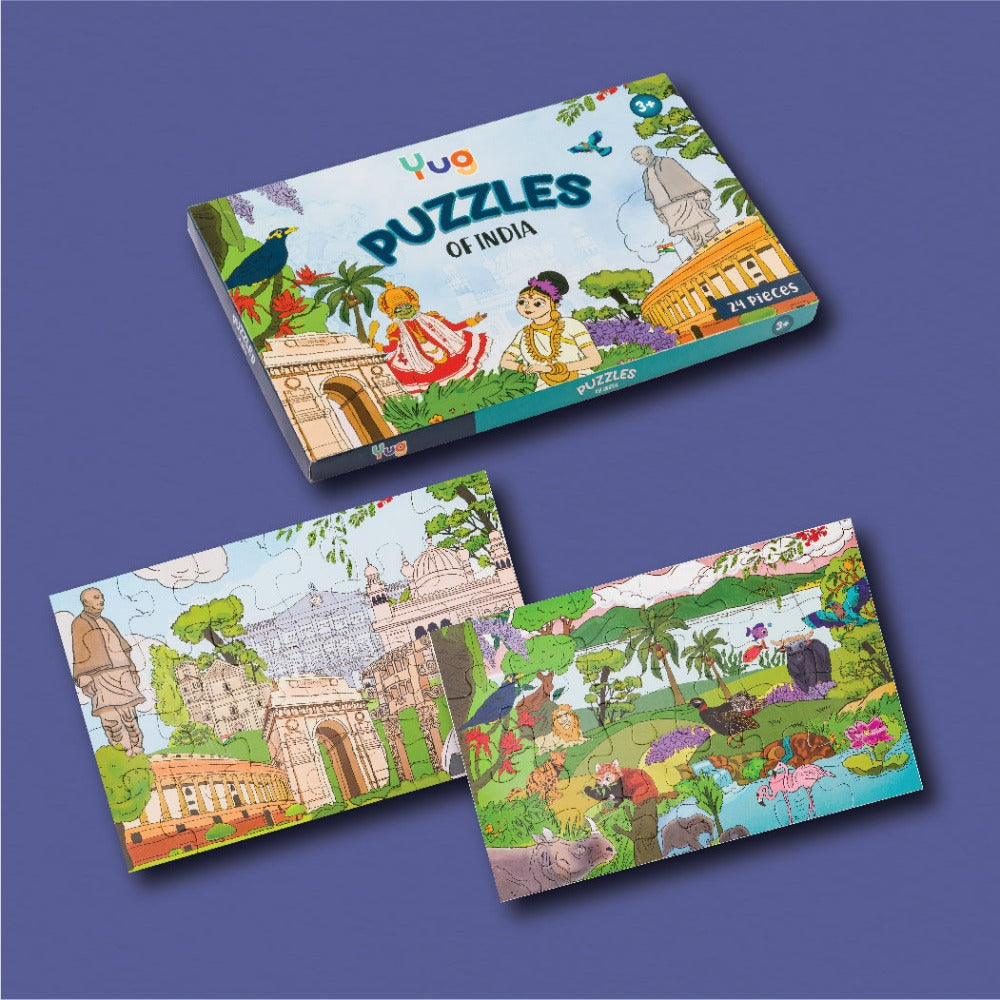 Puzzles of India Monuments & Jungles