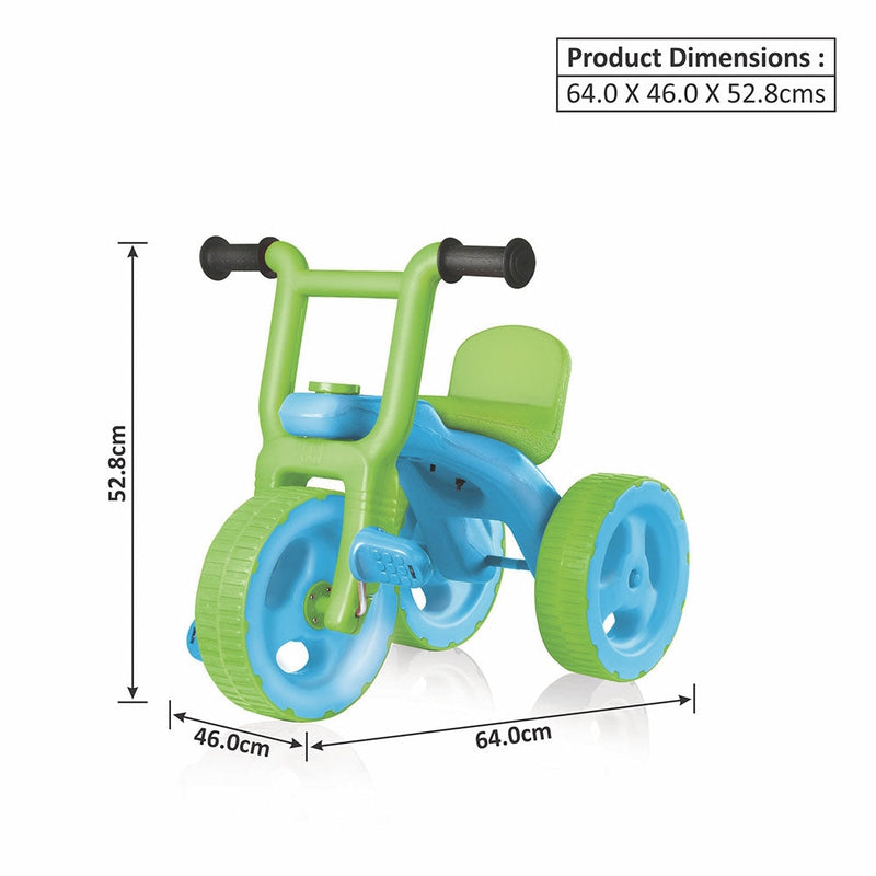 Pacer Tricycle for Kids, Ride On Bicycle (Sky Blue)