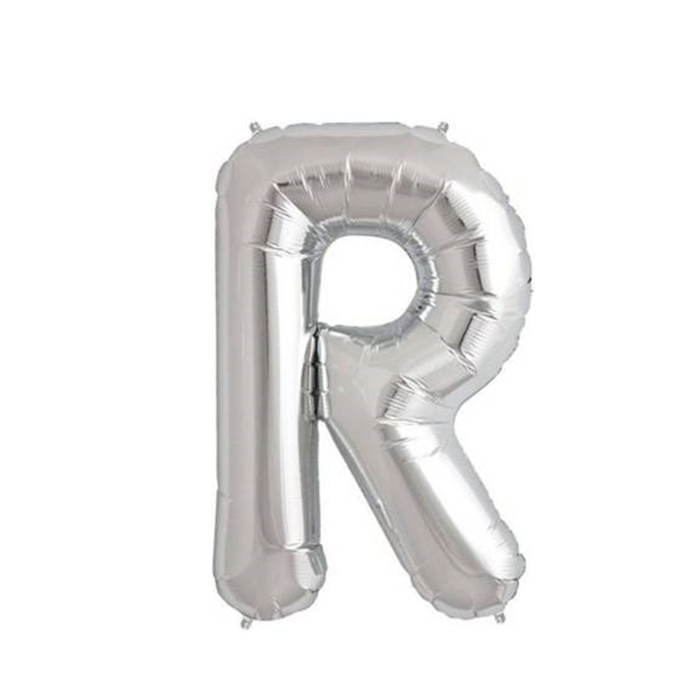 A - Z Letter Balloon-Silver (16 inches)