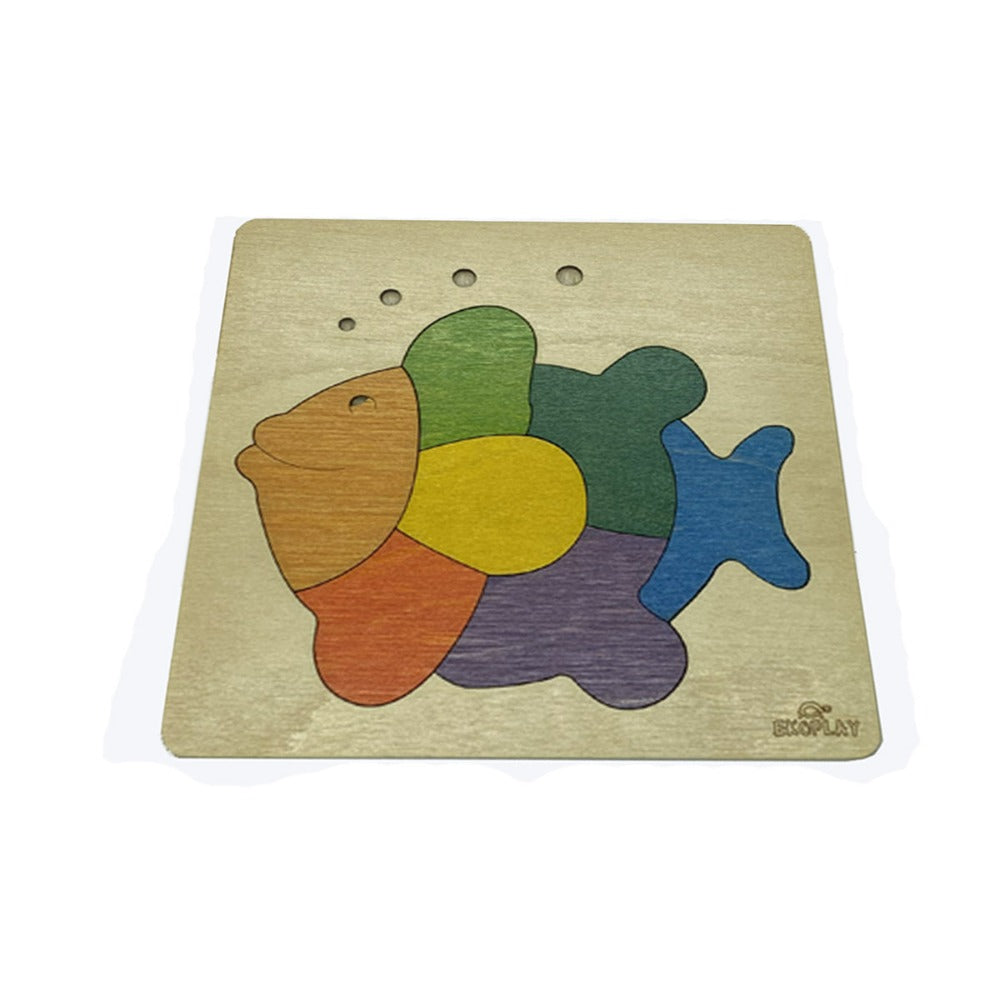 Rainbow Fish - Wooden Puzzle