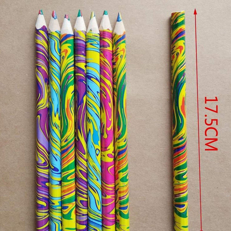 Rainbow Colors Pencils for Kids Set of 4 Pcs with Sharpener Art & Craft/Drawing/Painting/Making Greeting Cards