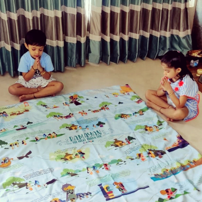 The Ramayan Activity Mat- Educational Game for Kids