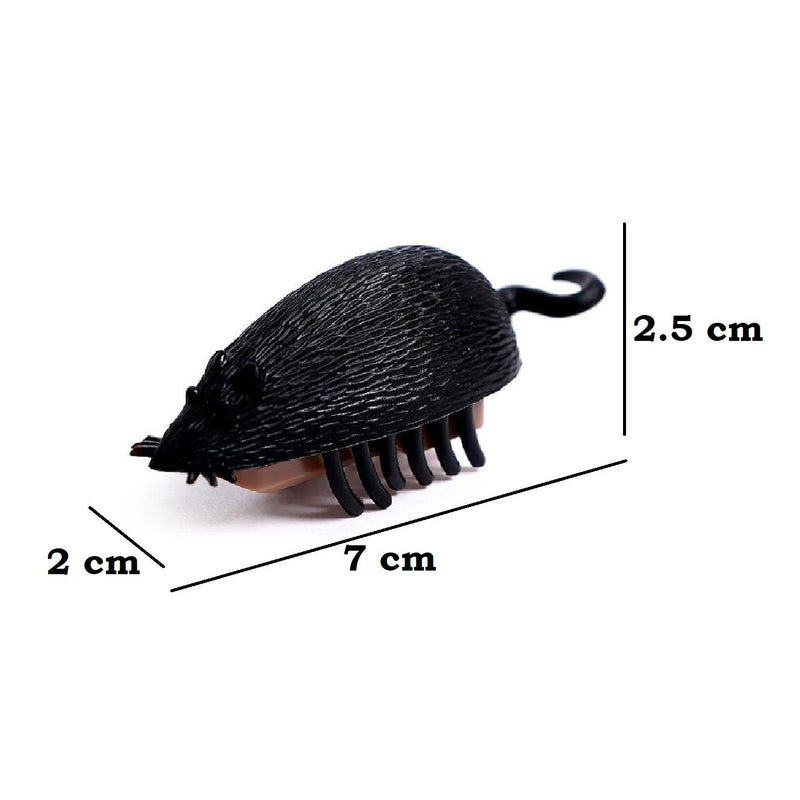 Harmless Electronic Mouse Bug Vibrating Prank Gag Toy Simulation Rat Crawl Battery Operated For Kids