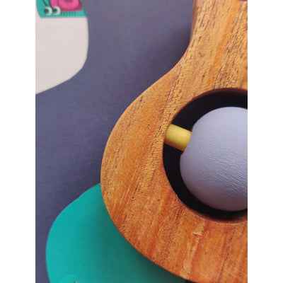 Guitar Rattle (Wooden Rattle Toy)