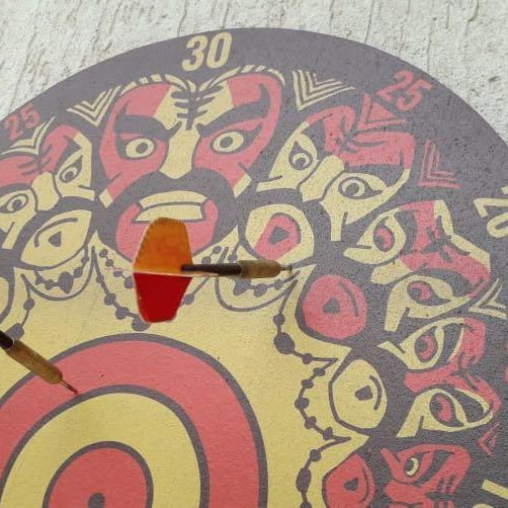 RAVANA WOODEN DARTBOARD