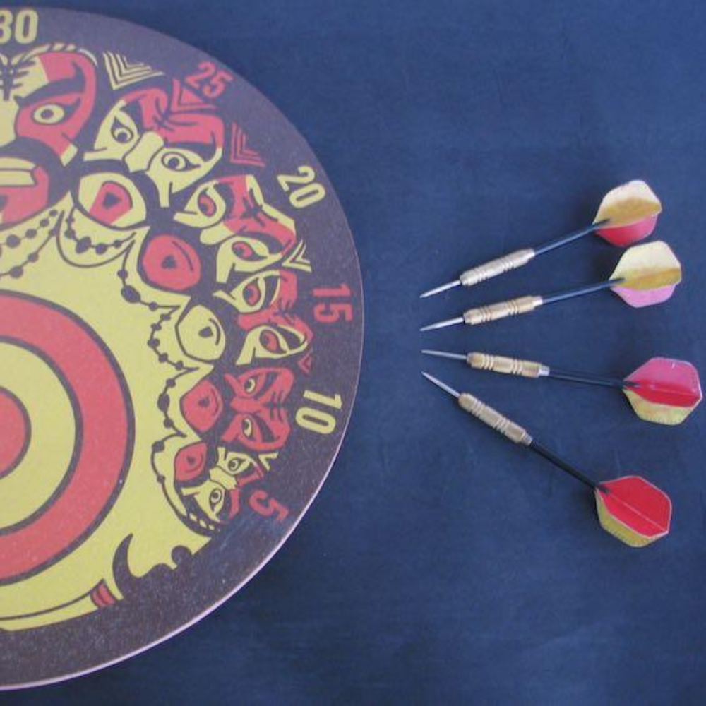 RAVANA WOODEN DARTBOARD