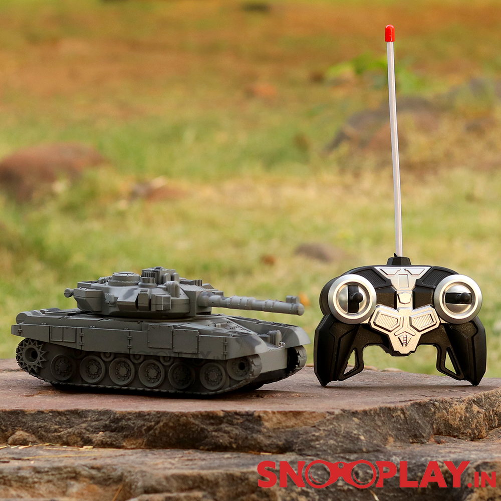 Buy Remote Control Tank with 360 degree Rotation for Kids on Snooplay Online India