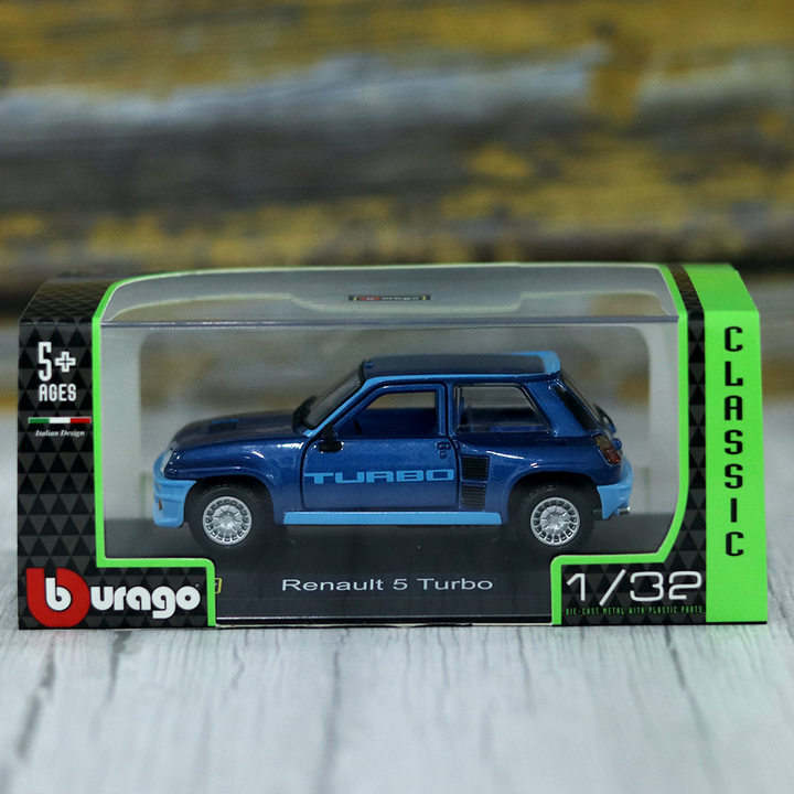 Renault 5 Turbo Diecast Car Scale Model (1:32 Scale)