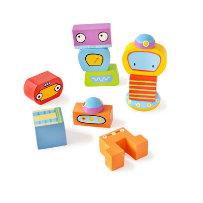 Magnetic Robo Blocks