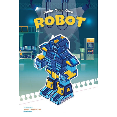 Make Your Own Robot | 3D Paper Construction Model for Kids