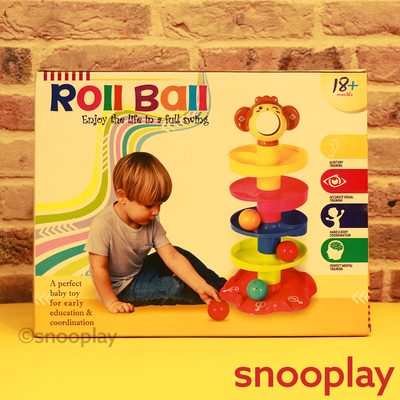 Roll Ball Action Game for Toddlers
