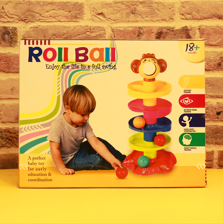 Roll Ball Action Game for Toddlers