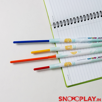 Pack of Rolling Crayon Pens for Return Gifts (includes 12 Pens)