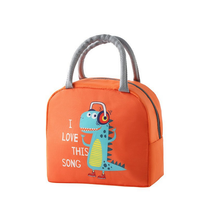 Cartoon Theme Insulated Thermal Lunch Box Bags - Assorted Colours