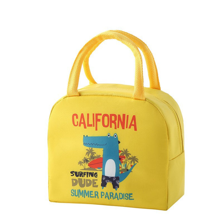 Cartoon Theme Insulated Thermal Lunch Box Bags - Assorted Colours