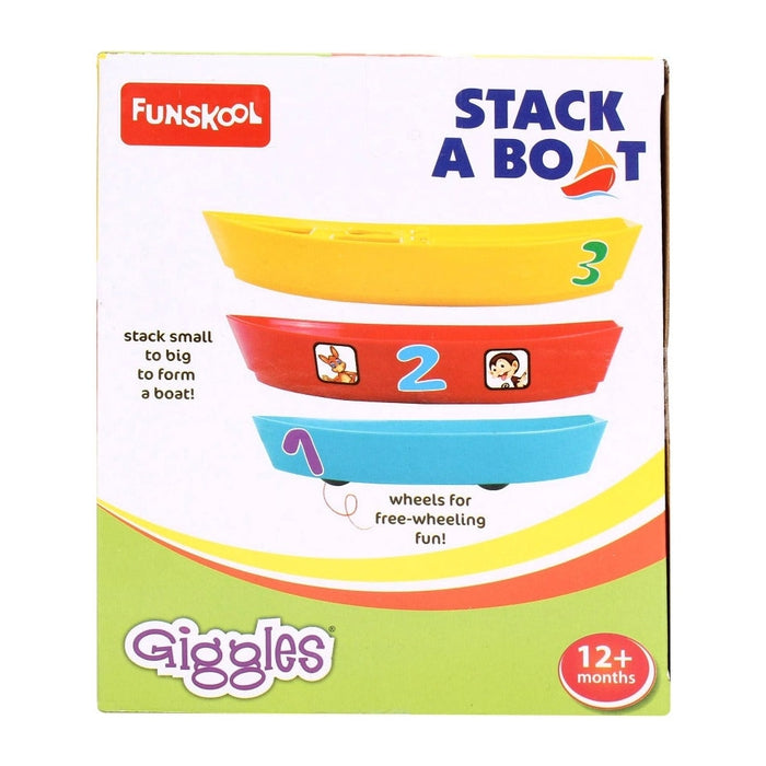 Giggles Stacking Boat Pull Along (1-2 Years)