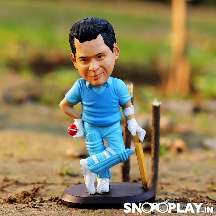 Buy Sachin Tendulkar Action Figure Bobblehead Desk Table Decoration Collectible Best Price