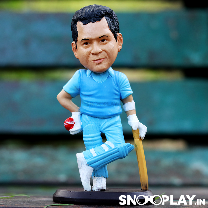 Buy Sachin Tendulkar Action Figure Bobblehead Desk Table Decoration Collectible Best Price