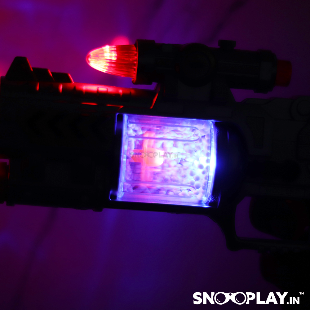 Laser Sound Gun action musical toy for kids - Snooplay.in