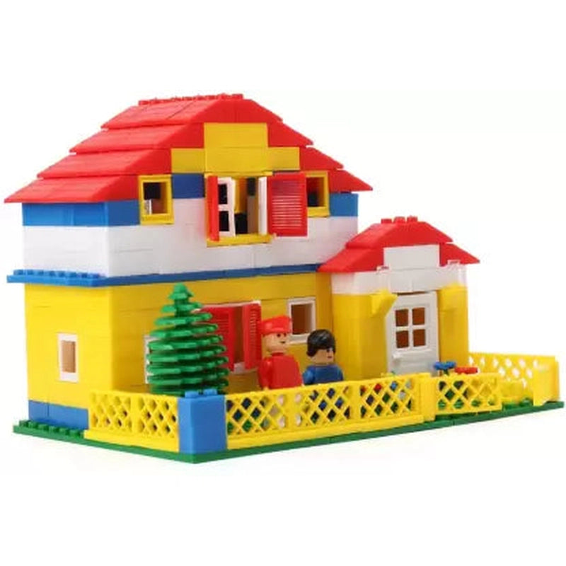 Smart Blocks Holiday Home Bucket Building Blocks Set – 300 Pieces (4-8 Years)