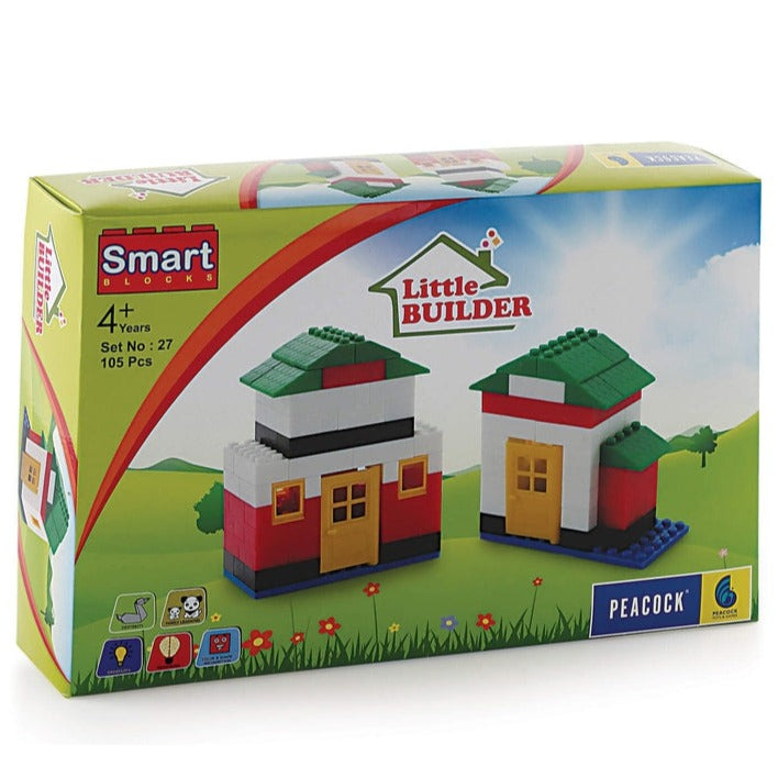 Smart Blocks Little Builder (Building Blocks Set) – 105 Pieces