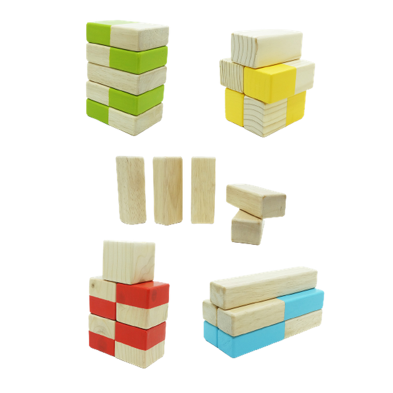 Simple Blocks (Wooden Building Blocks Set)