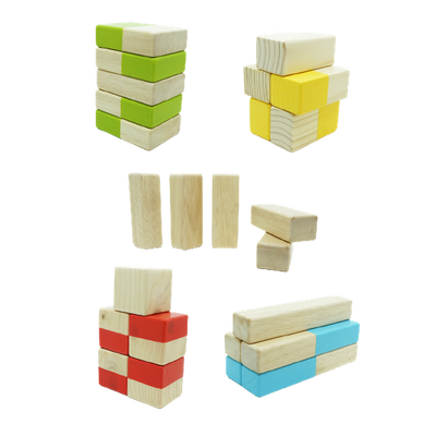 Simple Blocks (Wooden Building Blocks Set)