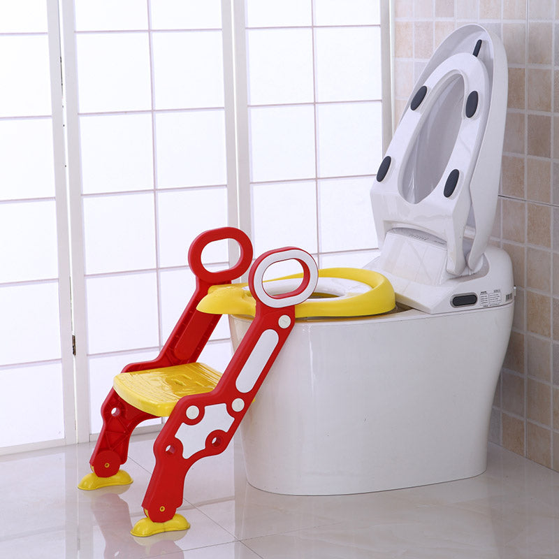 Step Stool Foldable Potty Trainer Seat- Yellow