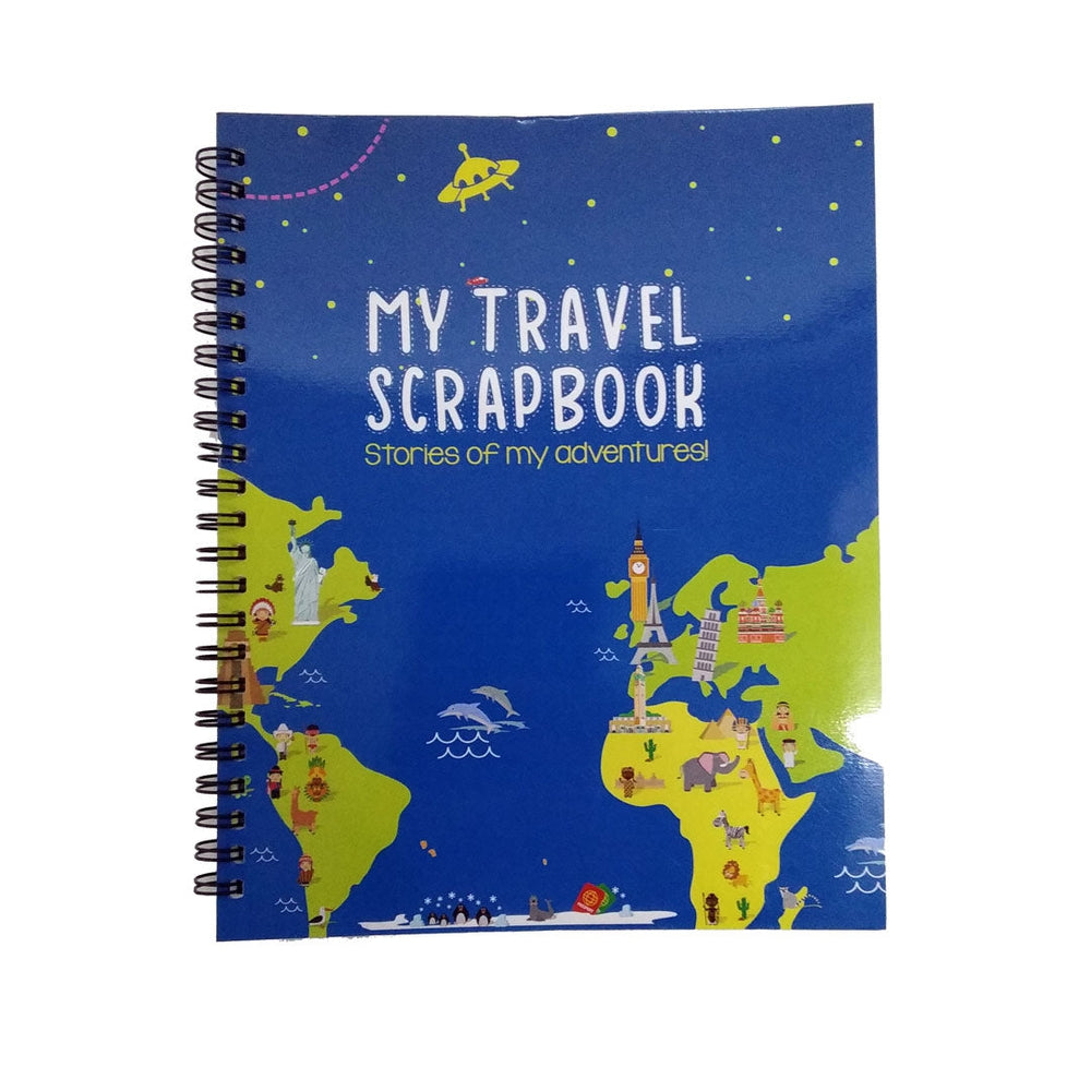 2 in 1 Travel Book- Scrapbook & Journal