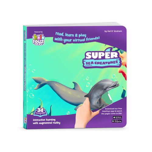 3D Interactive Augmented Reality Learning Book - Educational STEM toy