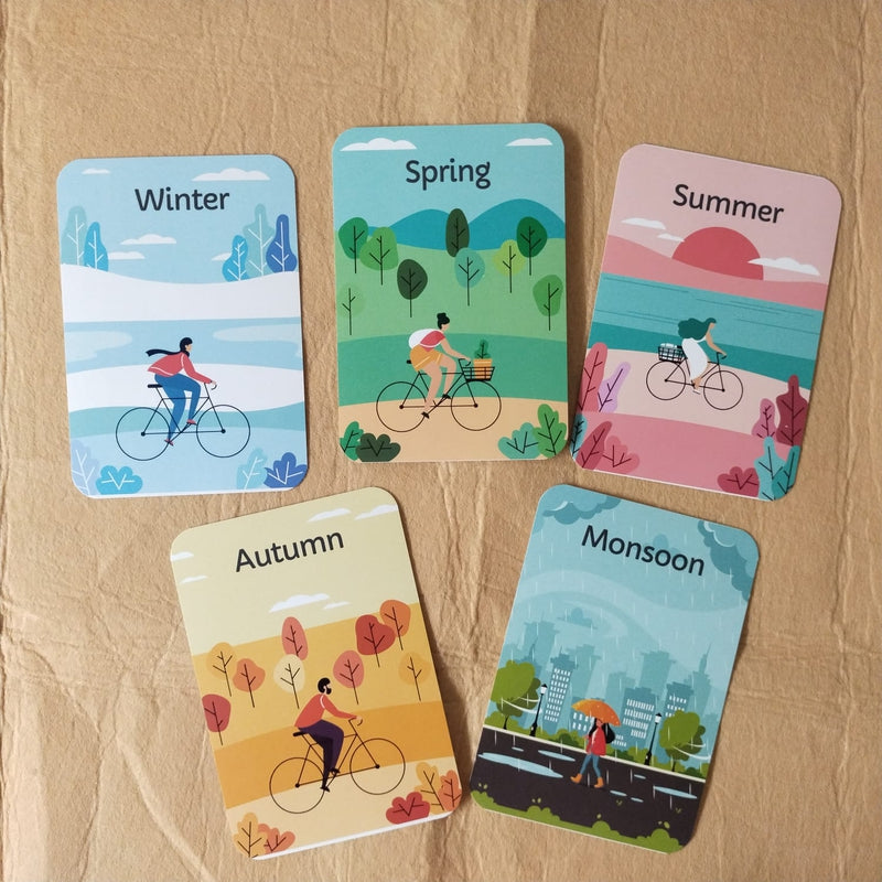 Name Of Seasons, Days and Months (Learning and Education Kit)