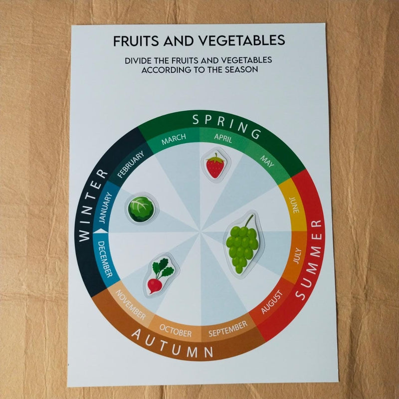 Name Of Seasons, Days and Months (Learning and Education Kit)