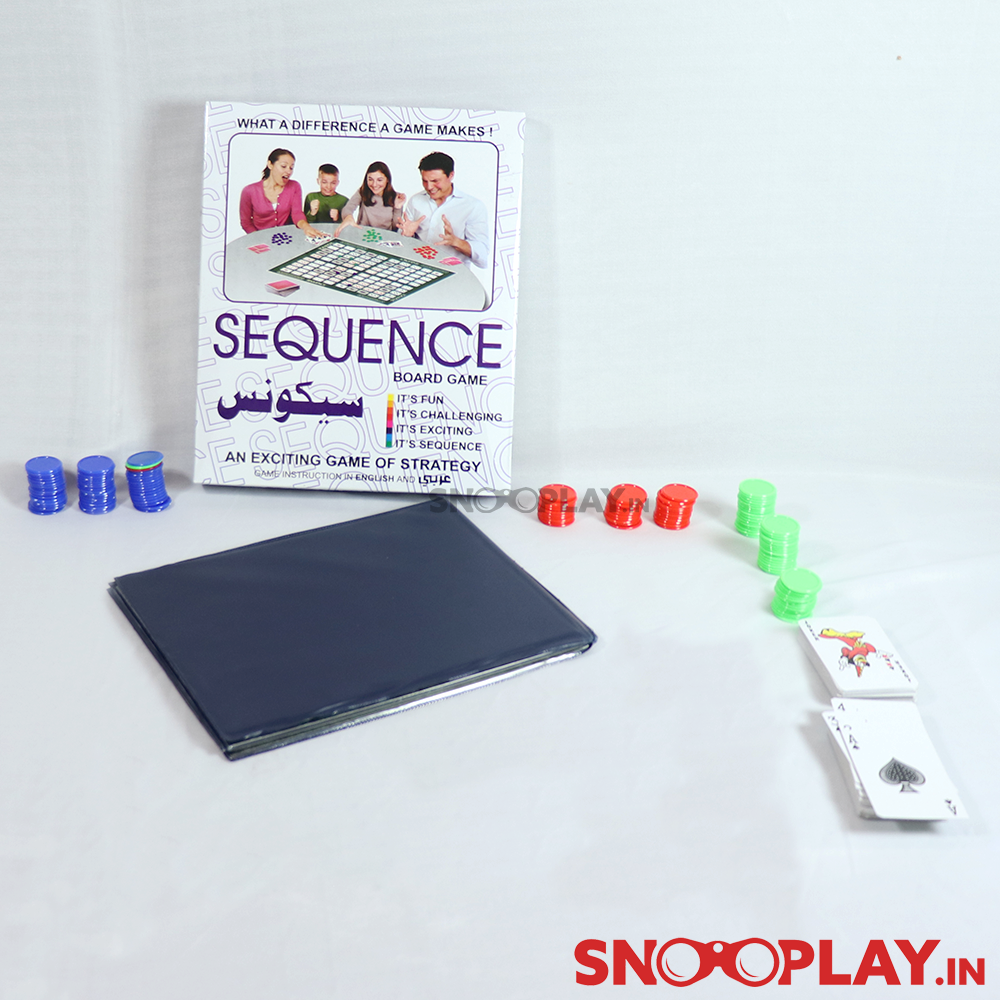 Sequence Board Game for Kids & Grownups