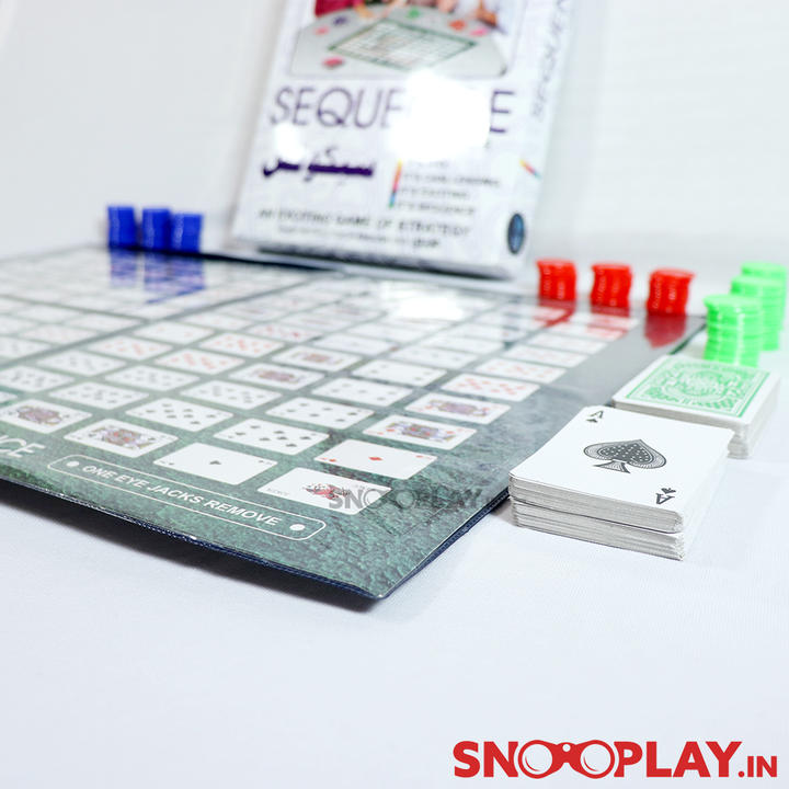 Sequence Board Game for Kids & Grownups