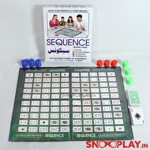 Sequence Board Game (14 Years till Grown Ups)