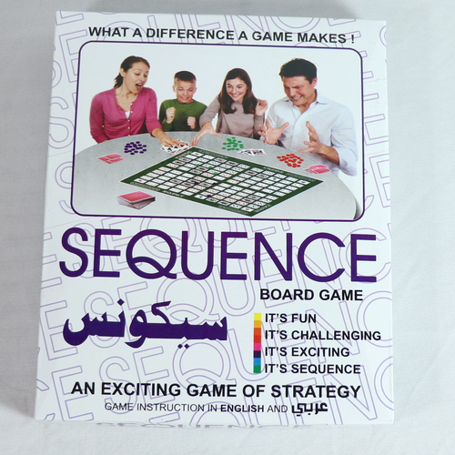 Sequence Board Game (14 Years till Grown Ups)