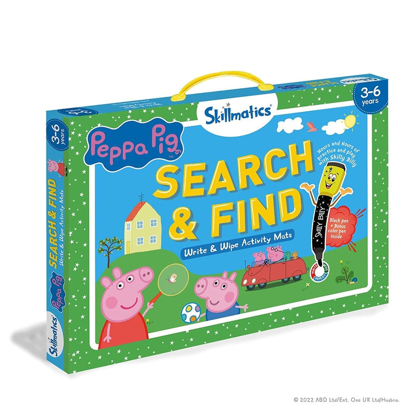 Search And Find - Peppa Pig Write and Wipe Activity Mat