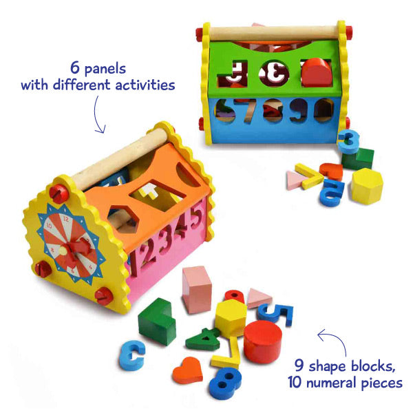 Shape And Number Sorter House (2-4 Years)