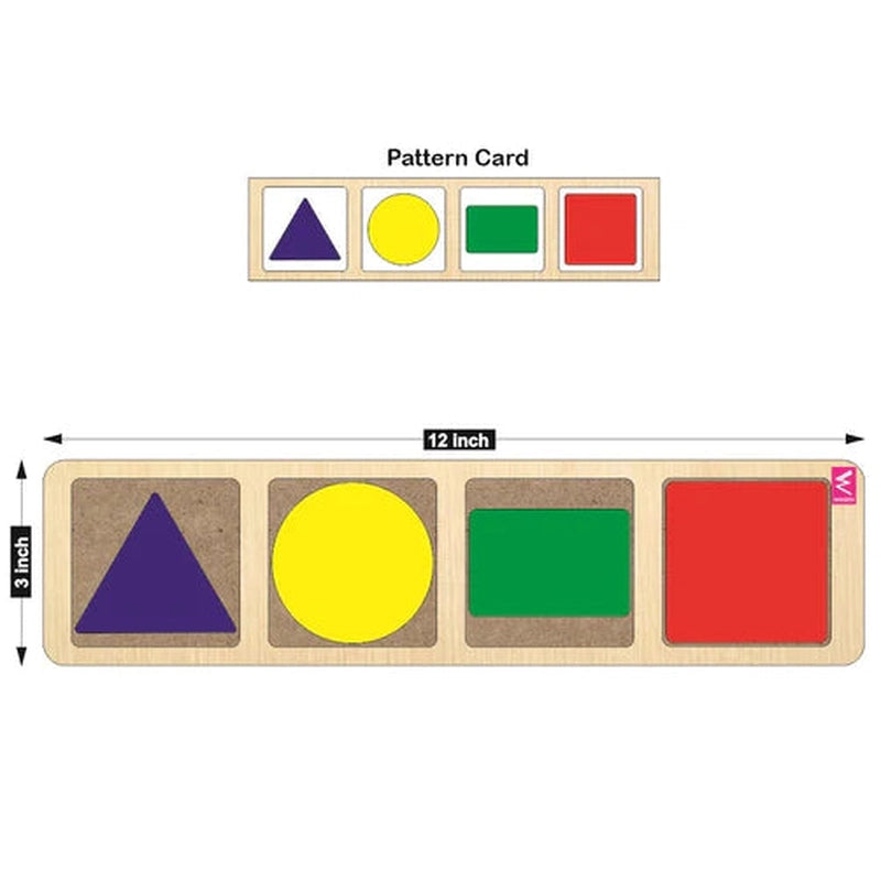 Shapes and Colour Pattern Matching Game