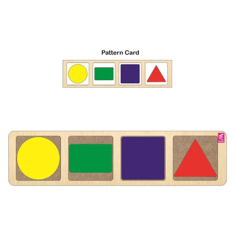 Shapes and Colour Pattern Matching Game